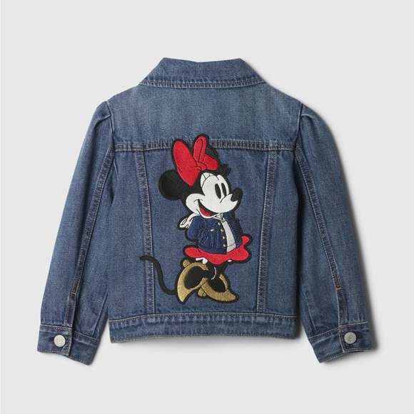 GAP Other - babyGap | Disney Minnie Mouse Icon Denim Jacket
